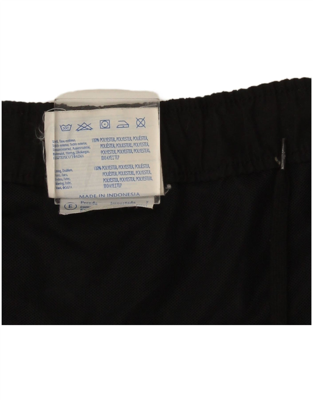 Champion Short de sport pour homme Large Noir Polyester