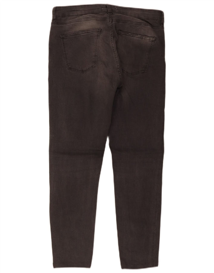 Zara Jean court pour femme EU 40 Medium W30 L25 Gris Coton