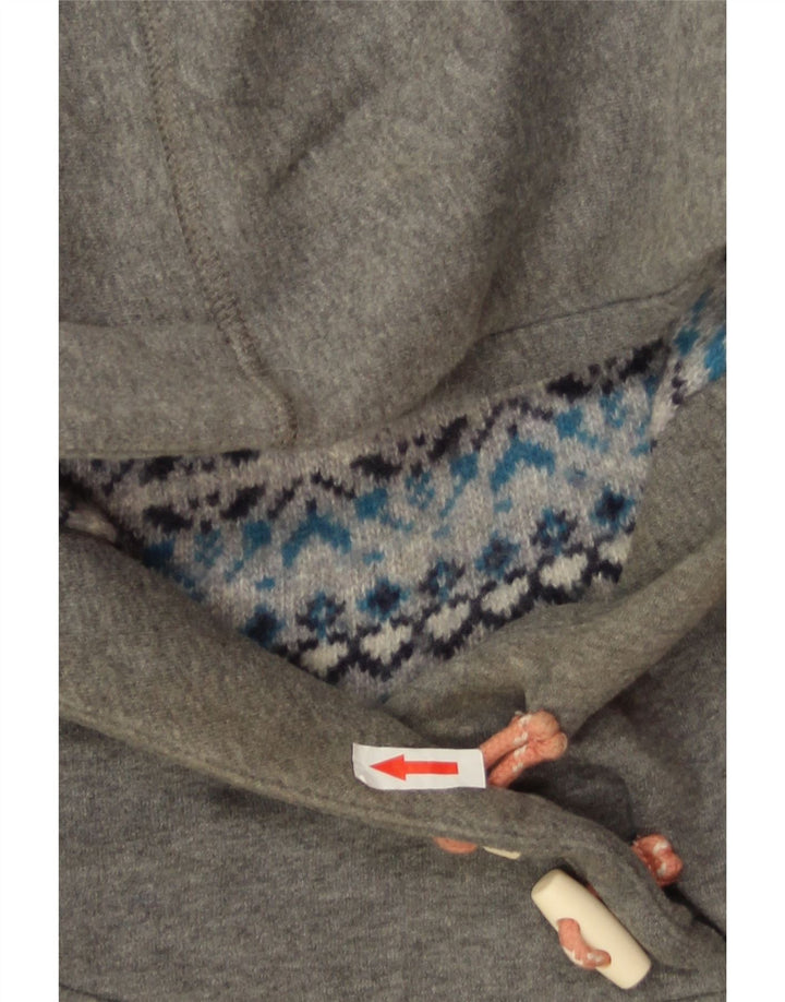 Playlife Pull à capuche pour femme UK 10 Petit Gris