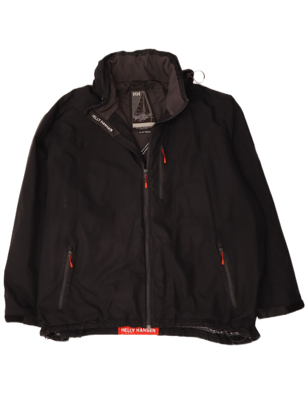 Helly Hansen Veste coupe-vent graphique pour homme UK 46 3XL Noir Polyester