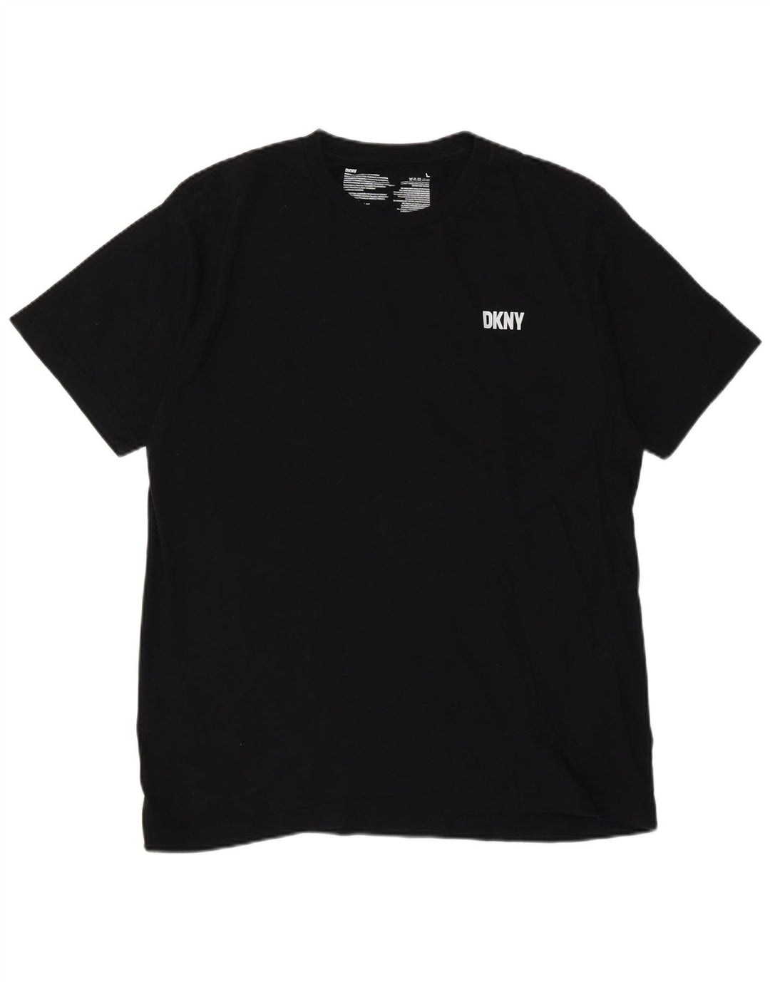 Dkny T-Shirt Homme Haut Grand Coton Noir
