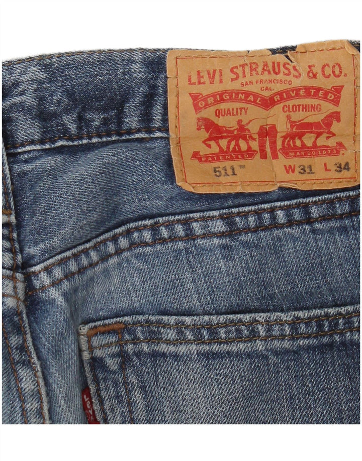 Levi's Jean Slim 511 Homme W31 L31 Bleu