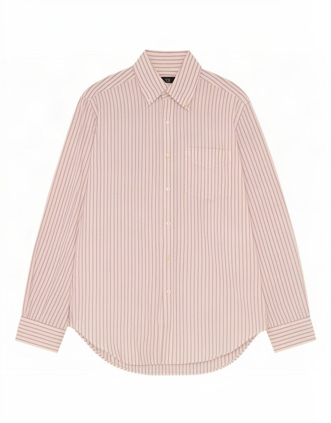 Dack's Chemise Homme Petit Coton Rayé Blanc