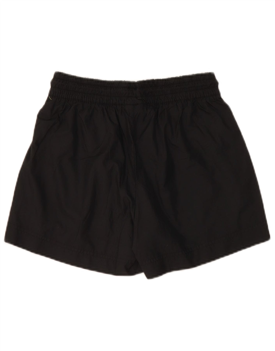 NIKE Short de sport pour femme UK 6 XS Noir Colorblock Polyester