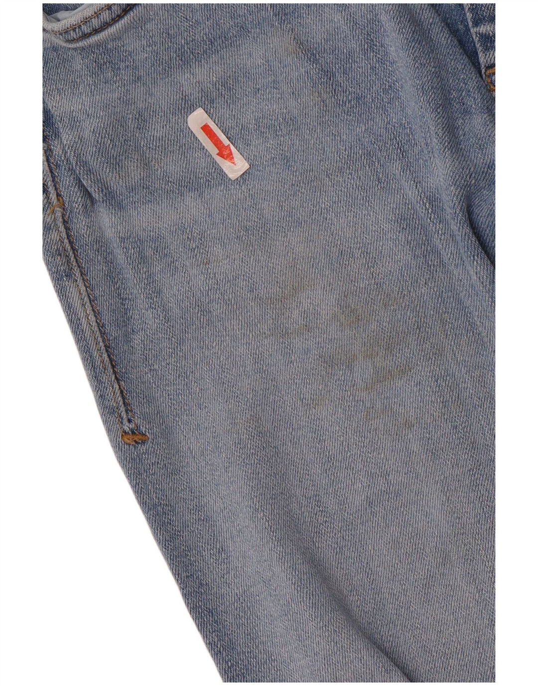 Zara Jean skinny effet vieilli pour femme EU 40 Medium W30 L28 Bleu