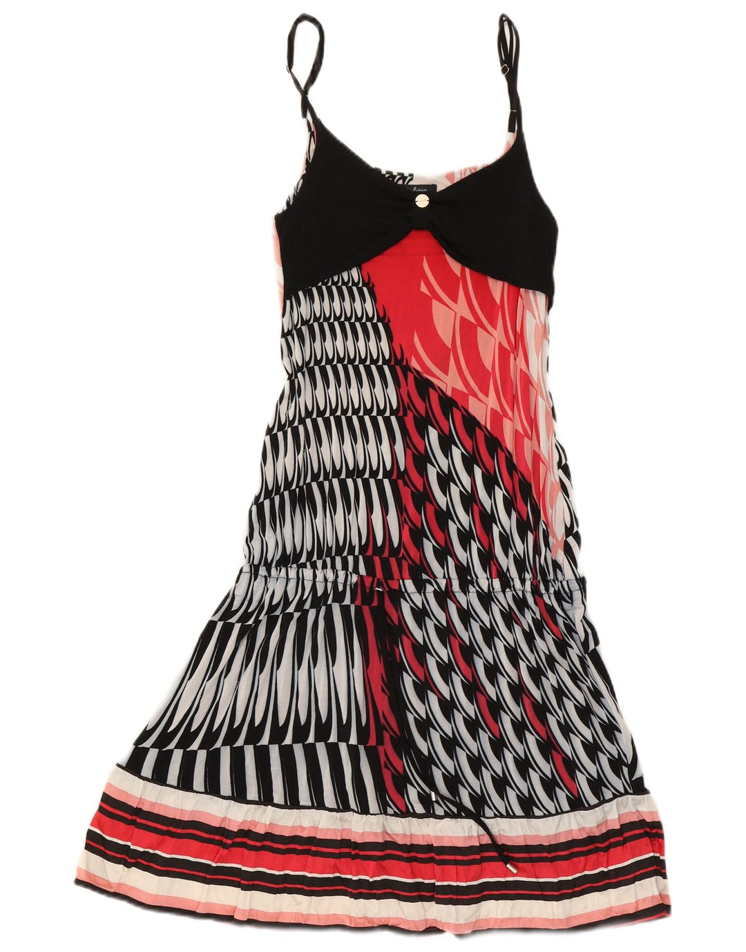 Guess By Marciano Robe d'été à motif abstrait pour femme IT 42 Medium multicolore