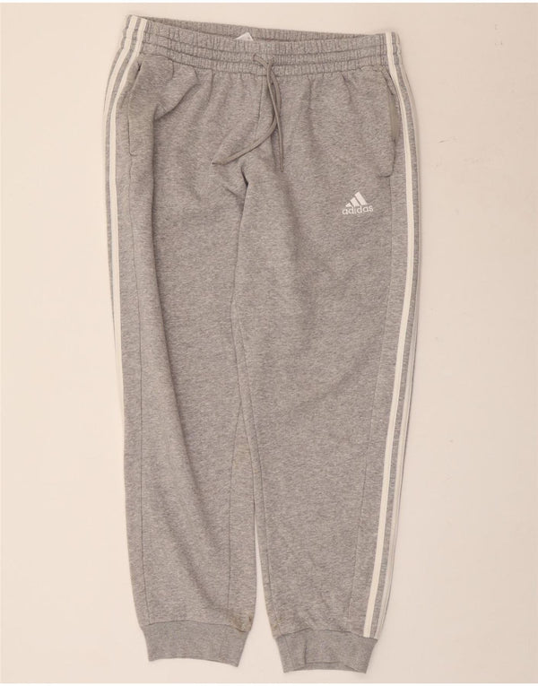 Adidas Pantalon de Survêtement Homme Joggers XL Gris Moucheté Coton