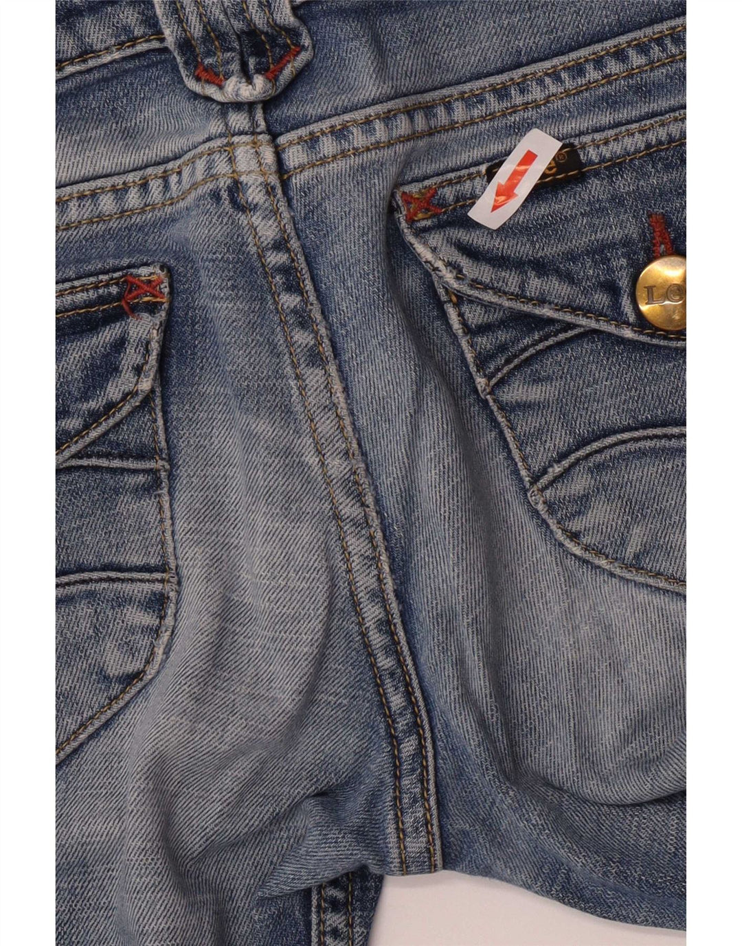 Lee Jeans Bootcut Femme W27 L33 Bleu Coton