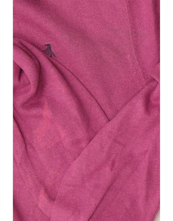 Penguin Pull col rond pour homme en coton rose moyen