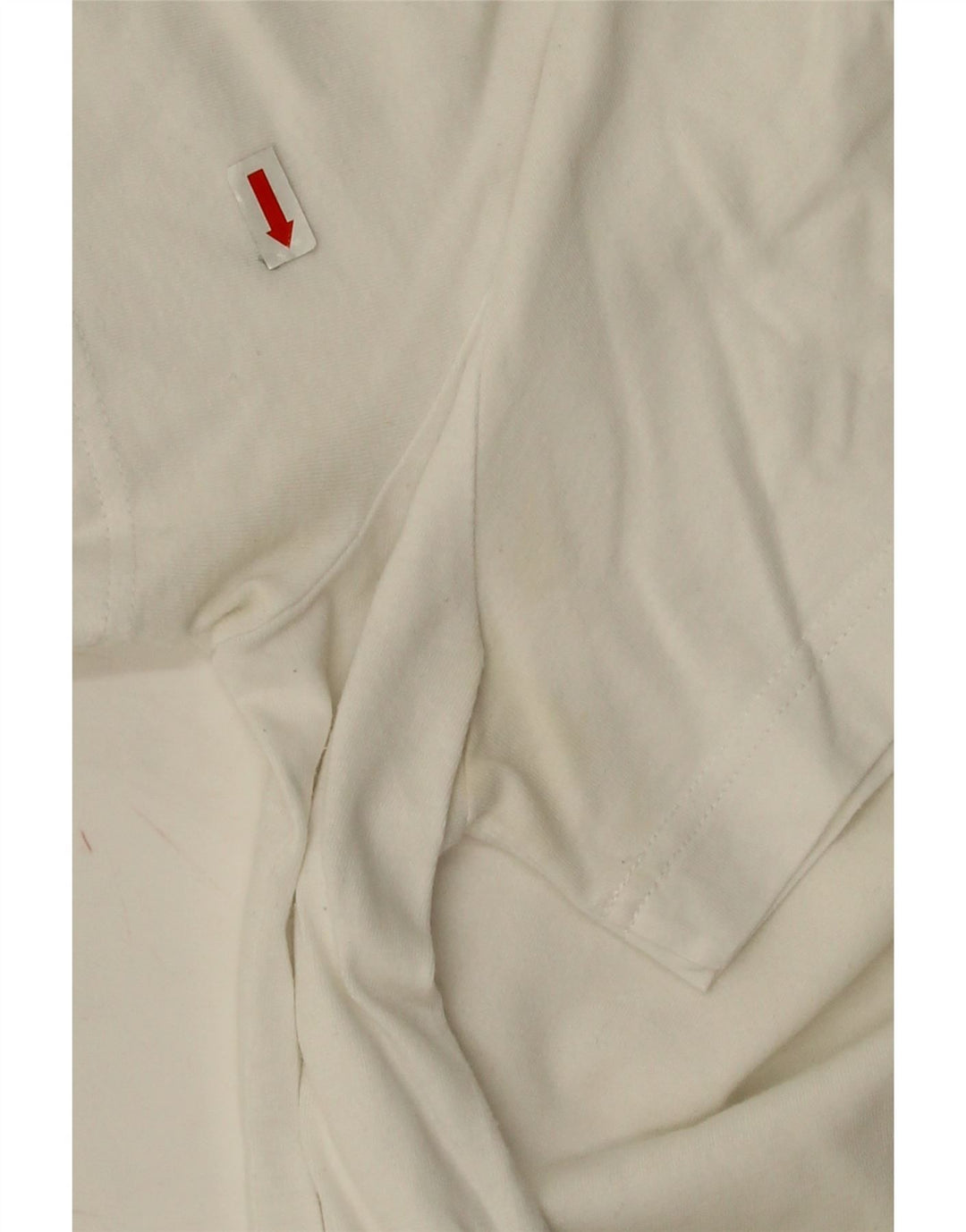 Lacoste Hommes Regular Fit T-Shirt Top Taille 3 Petit Coton Blanc