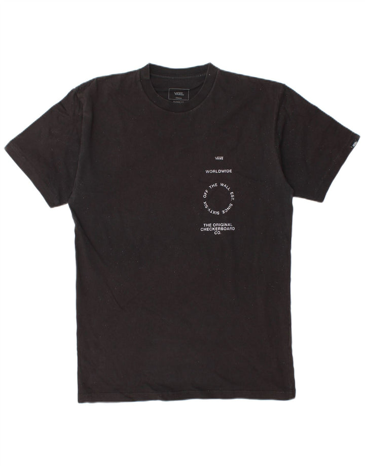 Vans T-Shirt Graphique Coupe Classique Homme Noir Moyen