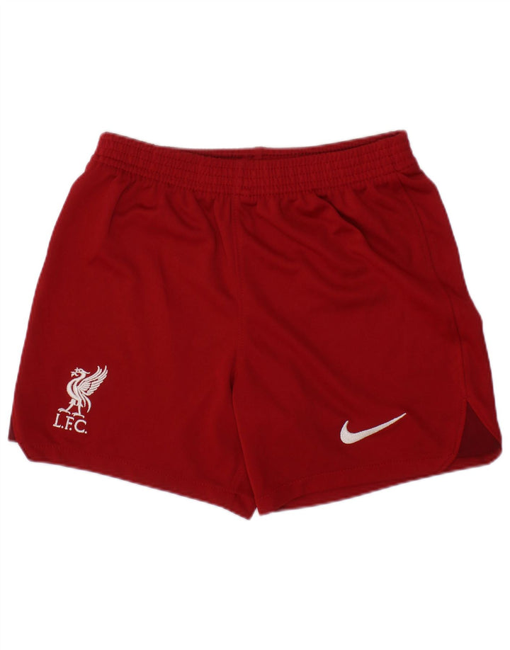NIKE Short de Sport Liverpool Garçon 10-11 Ans Rouge Moyen Polyester