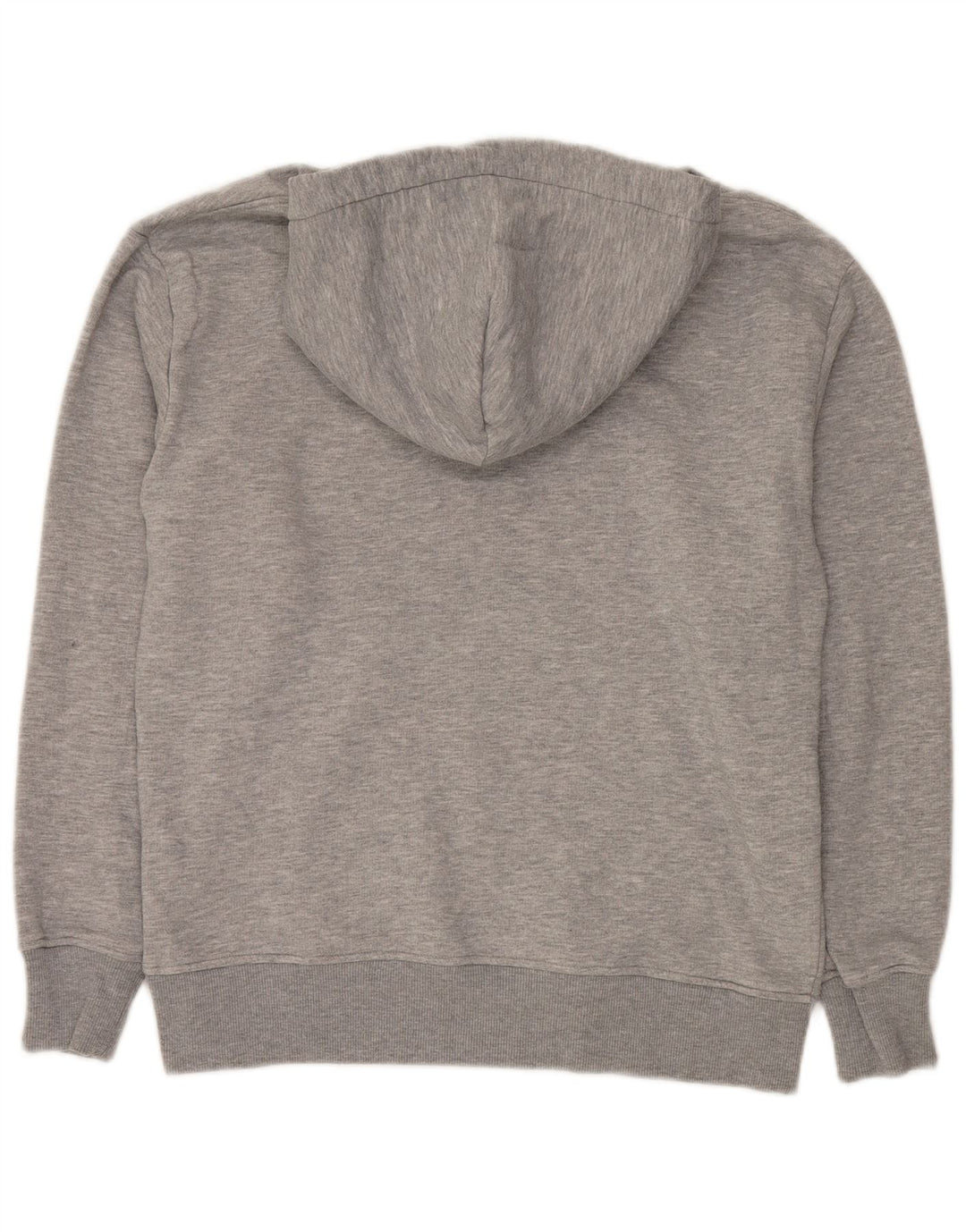 Zara Pull À Capuche Homme Gris Moyen Moucheté Polyester