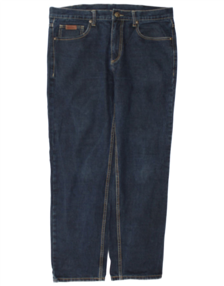 Farah Jean droit homme W36 L32 bleu marine coton