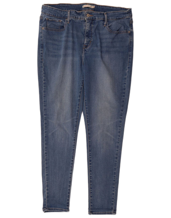 Levi's Jean 310 Shaping Super Skinny Femme US 22 3XL W42 L29 Bleu Coton