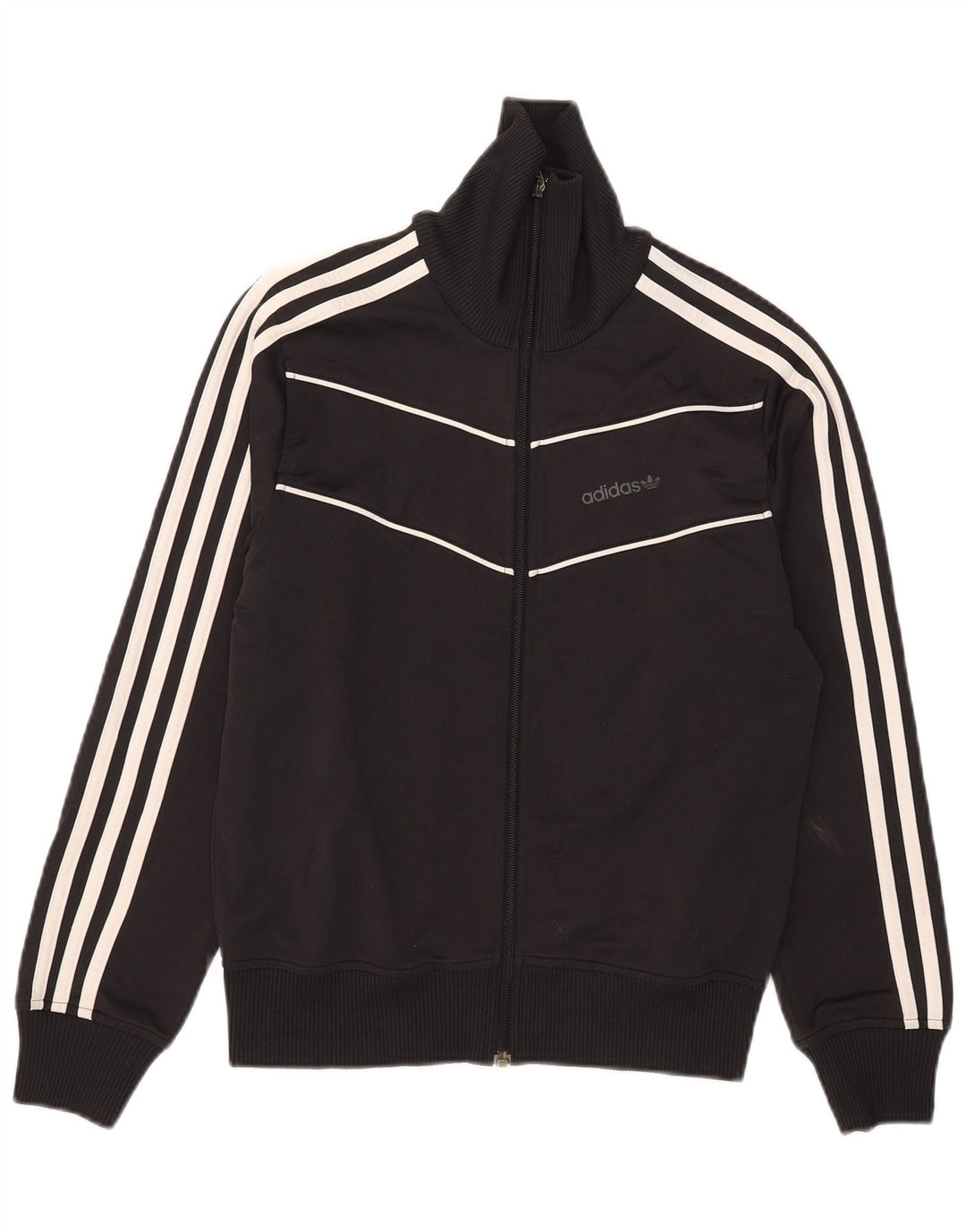 Adidas Veste de survêtement pour femme UK 14 Medium Noir Polyester
