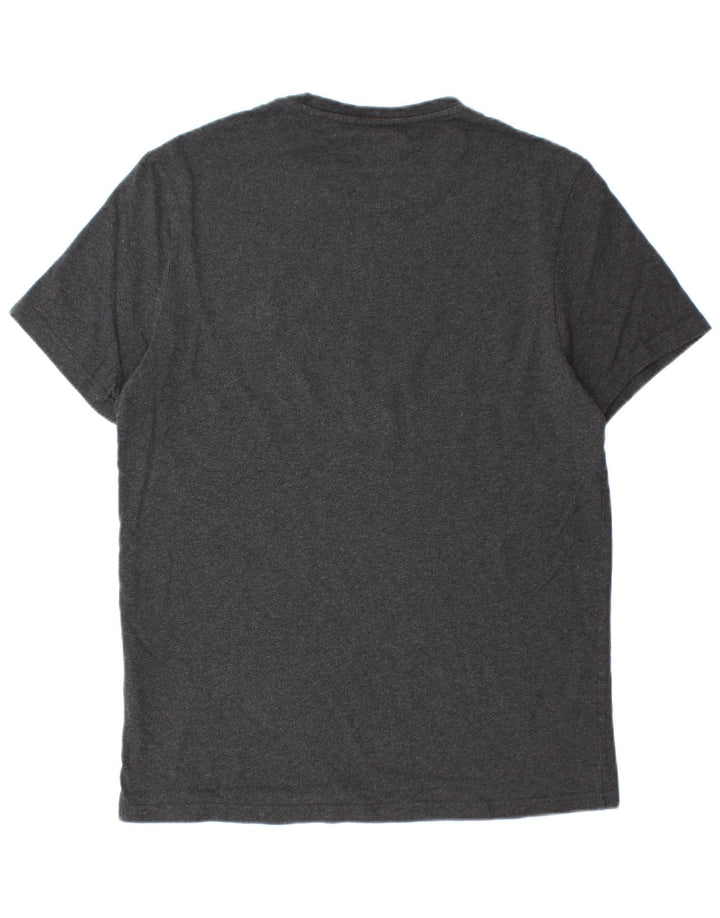 Lyle & Scott T-Shirt Homme Haut Large Gris Coton