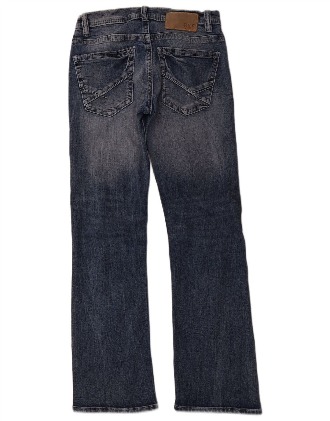 BKE Jean Bootcut Femme Aiden W28 L30 Bleu Marine Coton