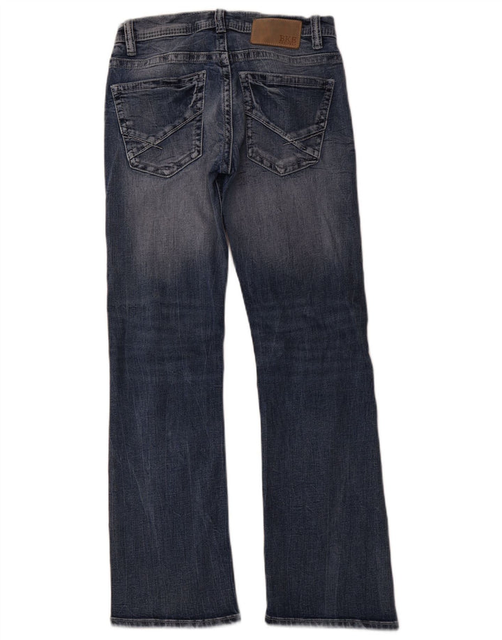 BKE Jean Bootcut Femme Aiden W28 L30 Bleu Marine Coton