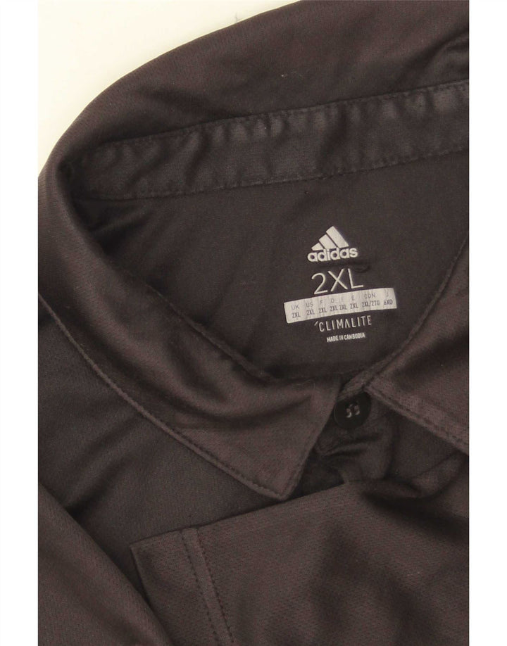 Adidas Polo Climalite pour homme 2XL Noir