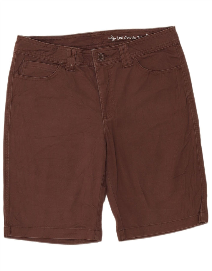 LEE Short décontracté coupe classique W33 pour femme, grand marron