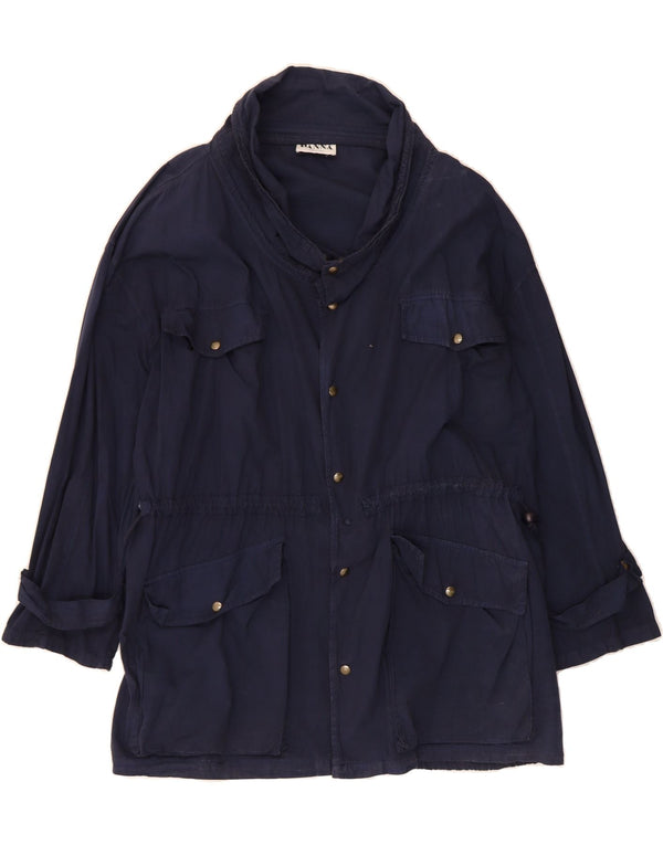 PANNA Veste utilitaire coupe ample pour homme UK 44 2XL Bleu marine