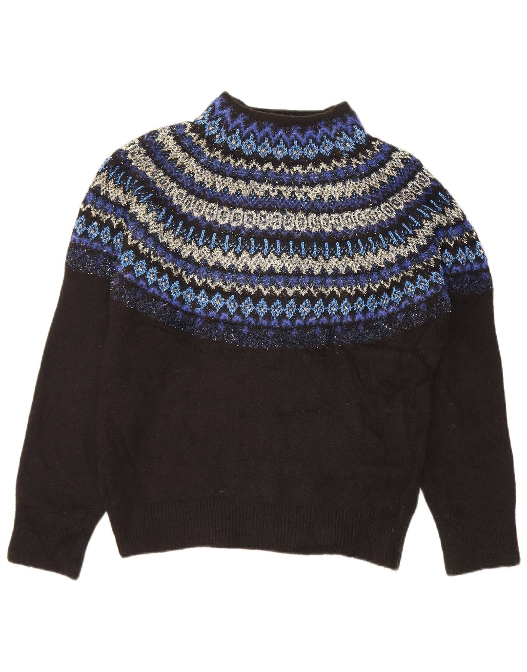 Marks & Spencer Pull col roulé pour femme UK 10 Small Noir