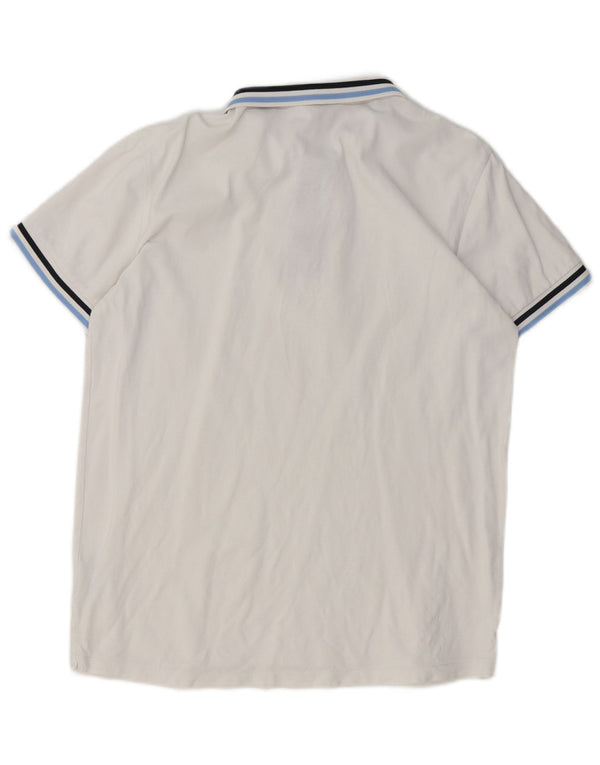 Kappa Polo Homme XL Blanc Coton