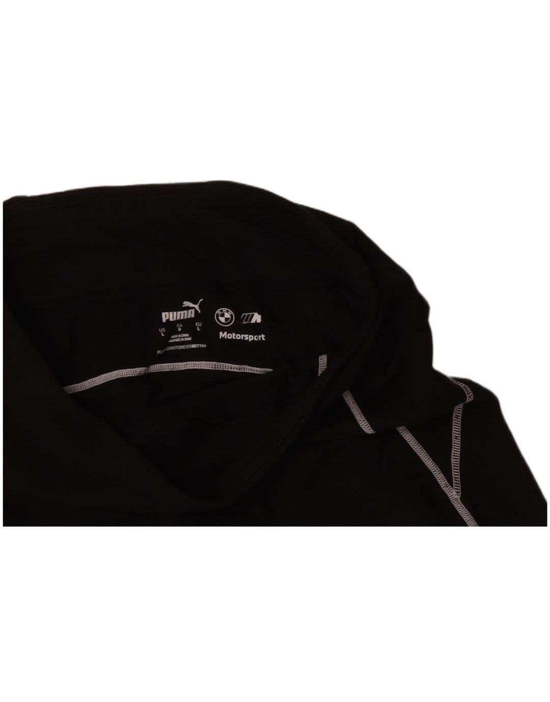 PUMA Legging BMW Motorsport pour femme UK 14 Large Noir Coton