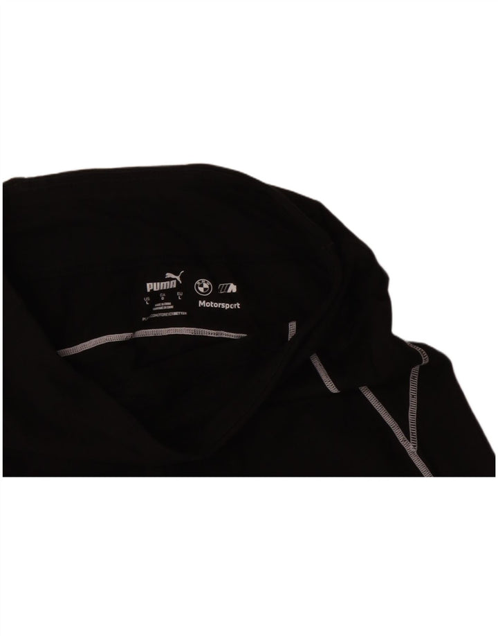 PUMA Legging BMW Motorsport pour femme UK 14 Large Noir Coton