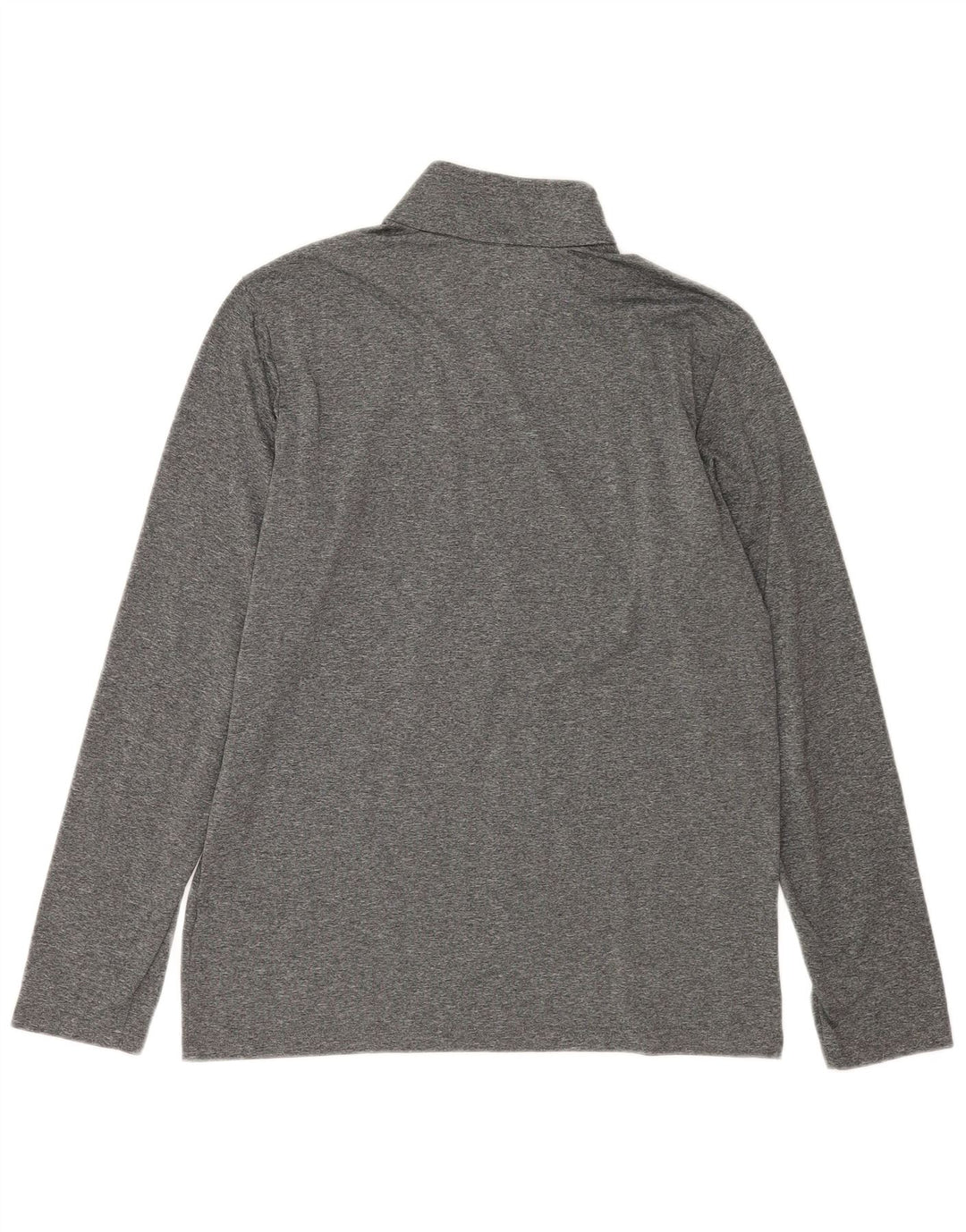Jack Wolfskin Haut de survêtement à col zippé pour homme UK 42 Large Gris
