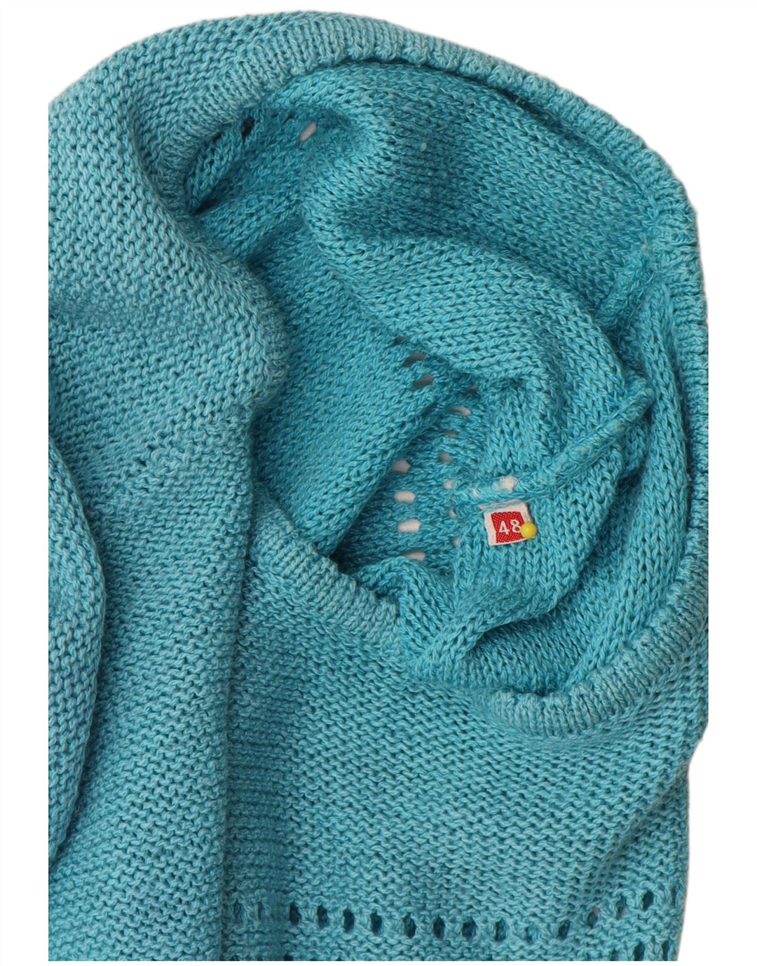 Vintage Femme Gilet Débardeur IT 48 XL Bleu