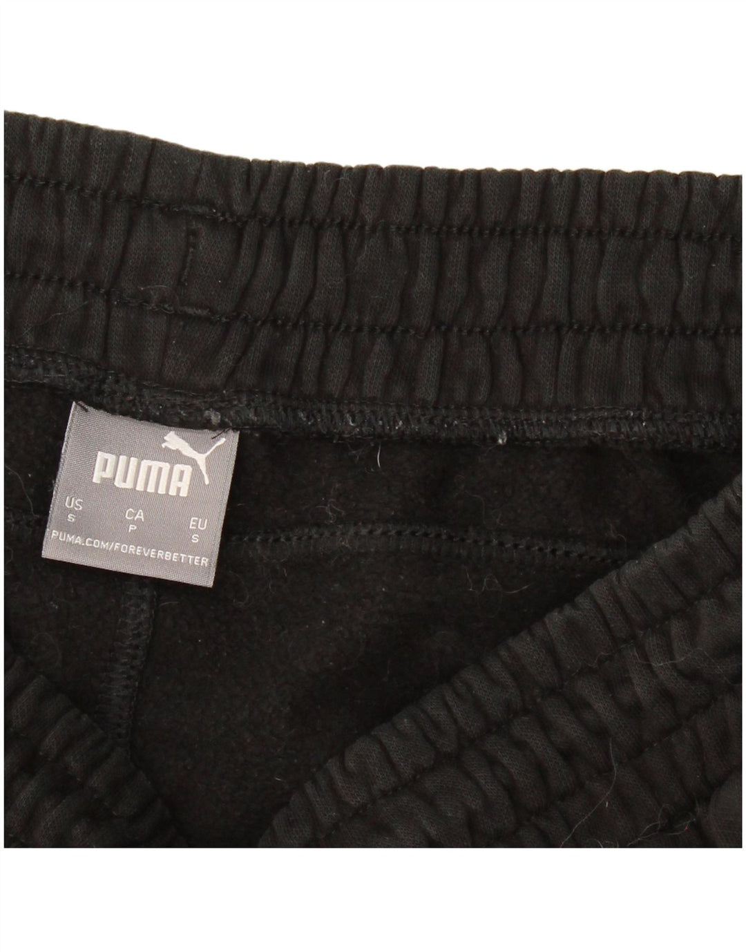 PUMA Womens Cargo Tracksuit Trousers Joggers UK 8 Small Black