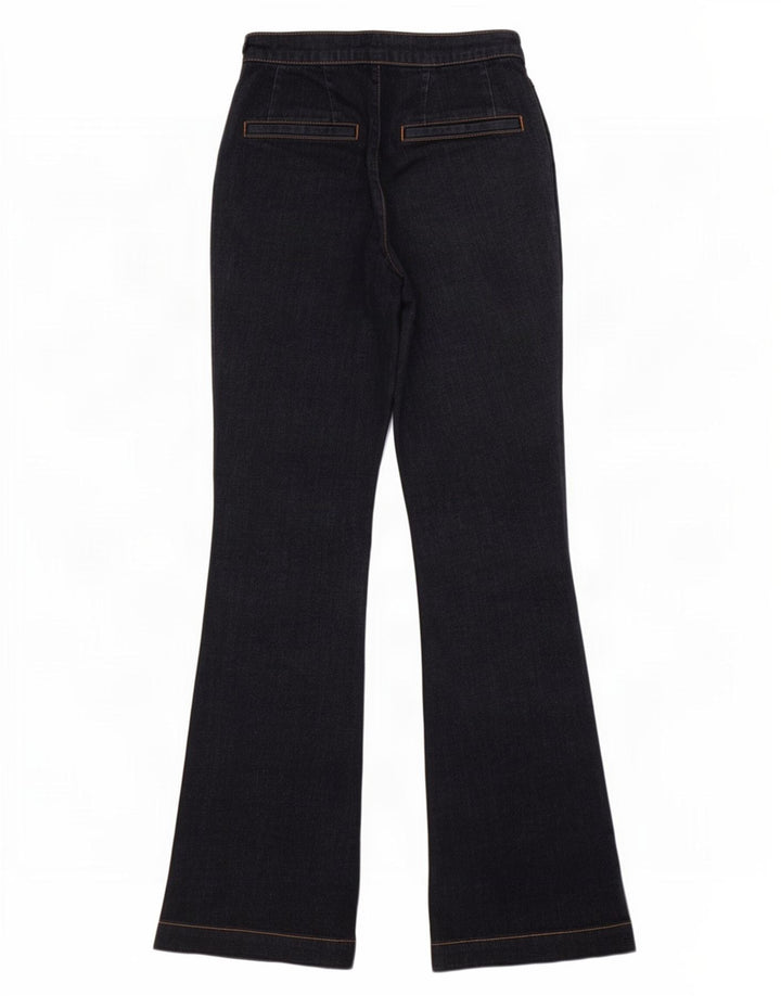 Massimo Dutti Jean évasé Femme W26 L30 Bleu Marine