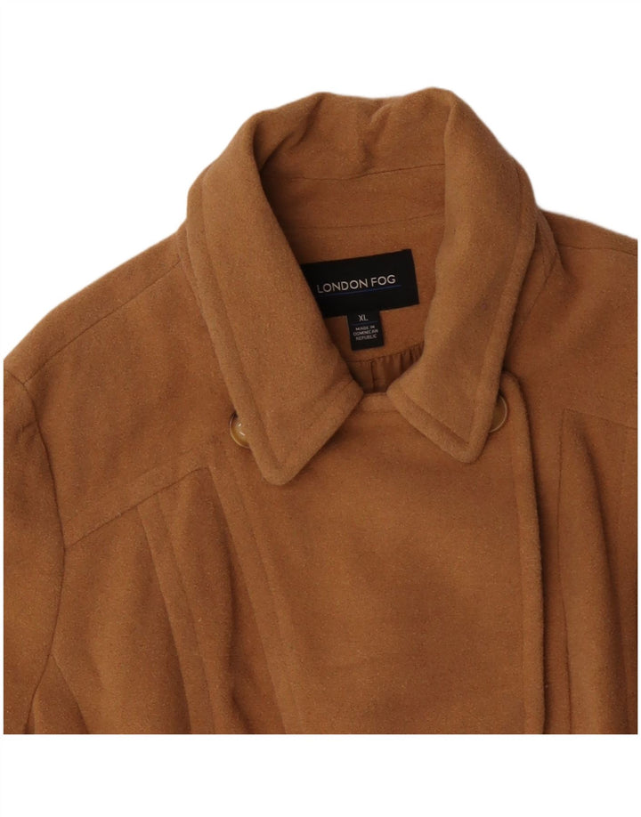 LONDON FOG Caban Femme UK 18 XL Marron