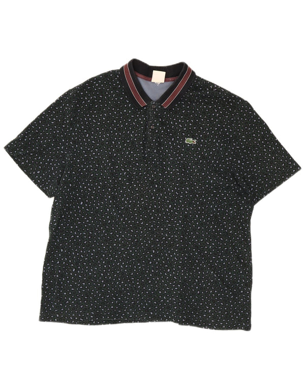 Lacoste Polo XL Homme Vert Moucheté Coton