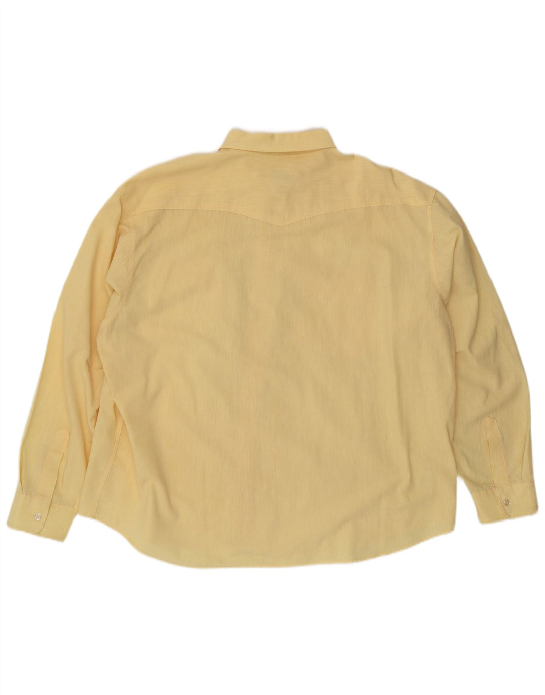 ARIZONA JEANS Chemise Homme Taille 45/46 XL Jaune Coton