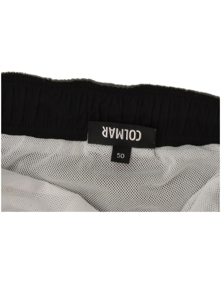Colmar Short de Sport Graphique IT 50 Homme Gris Moyen Colourblock