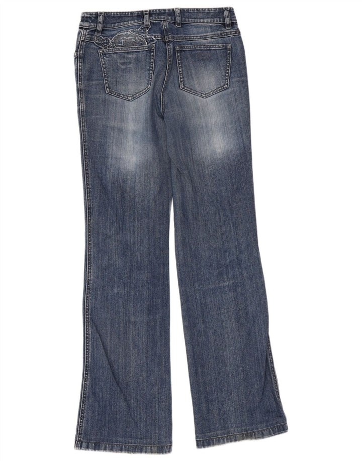 Escada Jean Bootcut Femme EU 34 XS W28 L32 Bleu