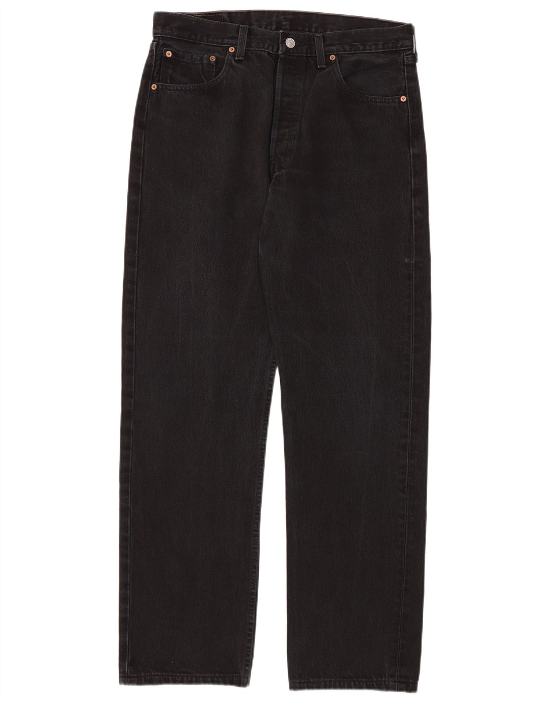 LEVI'S Jean Droit 501 Homme W34 L34 Noir Coton