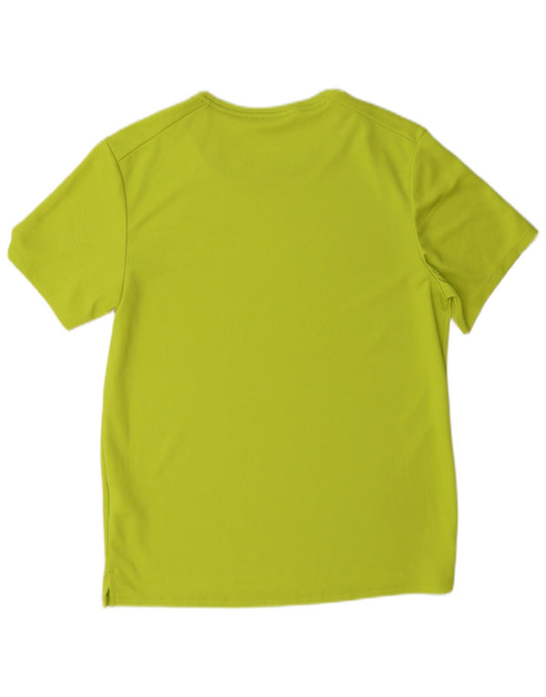 Nike Hommes Dri Fit T-Shirt Haut Petit Vert Polyester