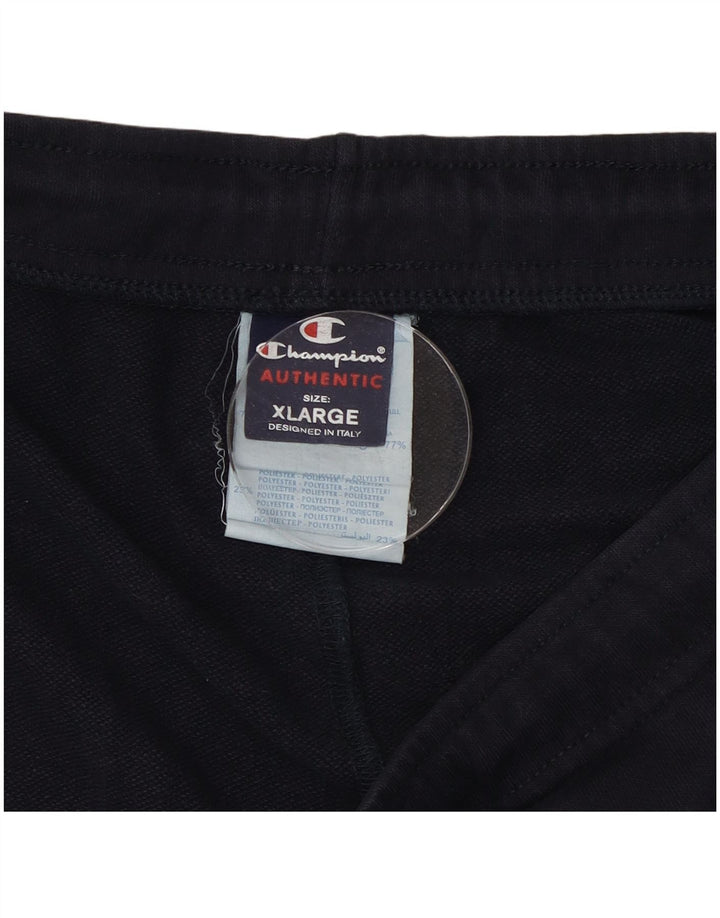 Champion Pantalon De Survêtement Homme XL Bleu Marine Coton