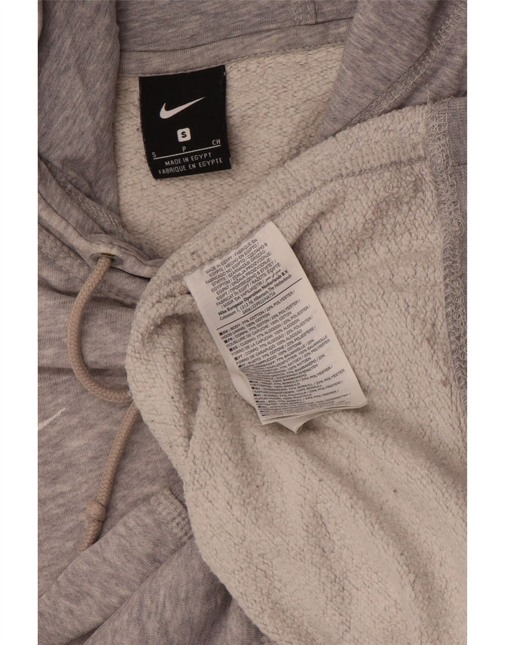 Nike Pull à capuche pour homme Petit Gris Coton