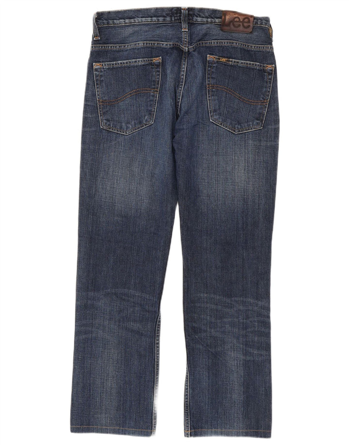 LEE Jean Droit Knox W32 L28 Homme Bleu Coton