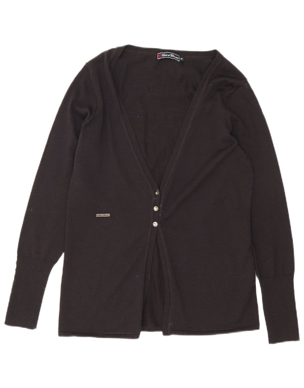 Conte of Florence Pull cardigan coupe régulière pour femme UK 12 Marron moyen