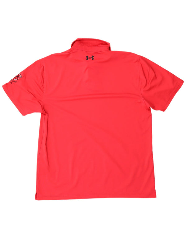 Under Armour Polo Graphique Homme Grand Rouge Polyester