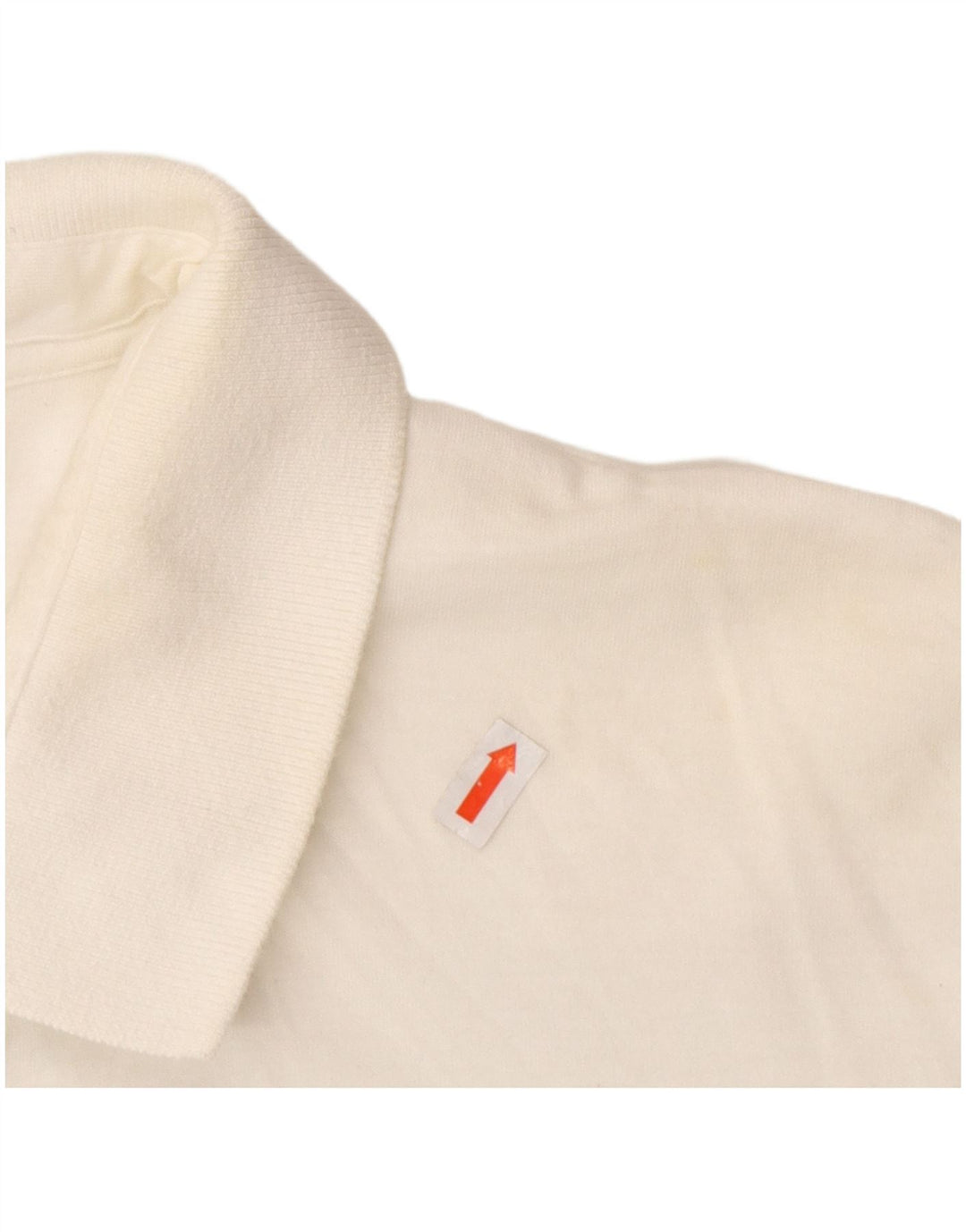 FRENCH CONNECTION Polo Homme Large Blanc Cassé Coton