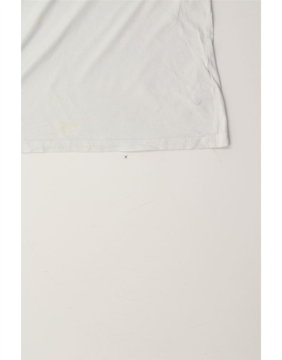 DACK'S Womens Graphic T-Shirt Top UK 10 Small White Cotton Vintage Dack's and Second-Hand Dack's from Messina Hembry 