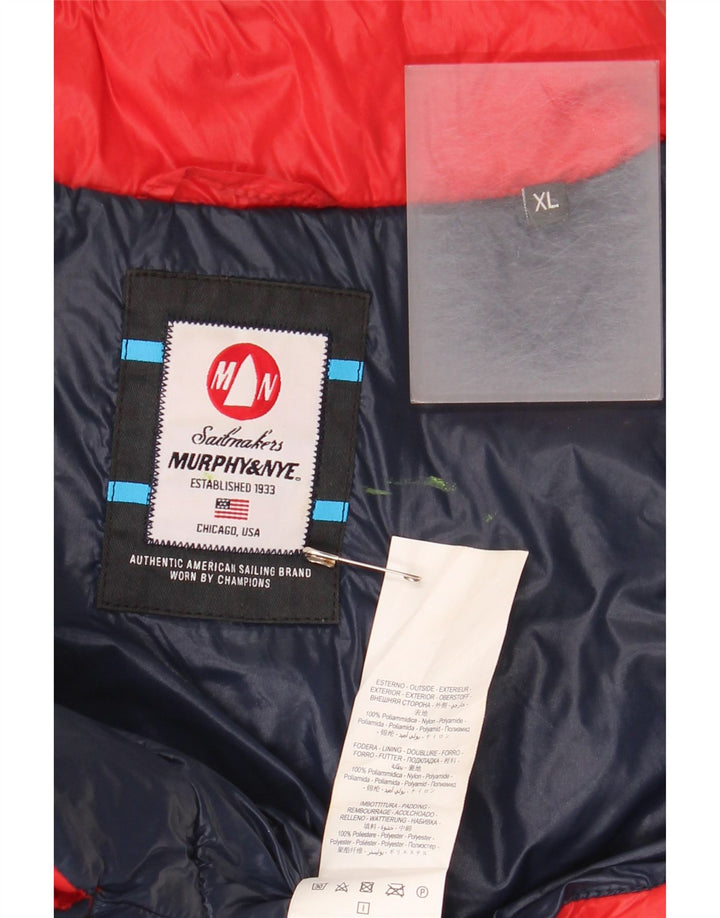 Murphy & Nye Gilet rembourré homme UK 42 XL Rouge Polyamide
