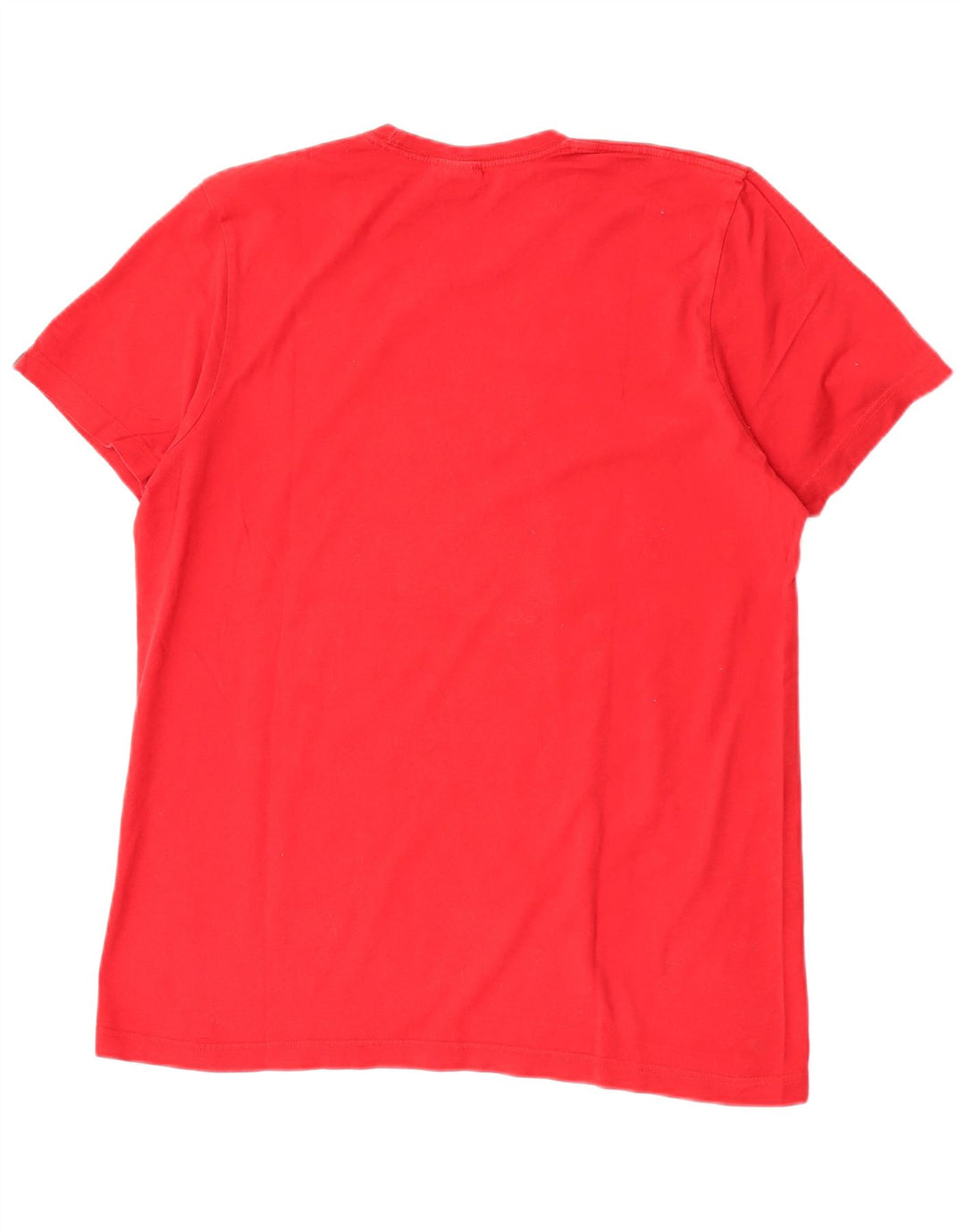 Adidas T-Shirt Graphique Homme Rouge Moyen Coton